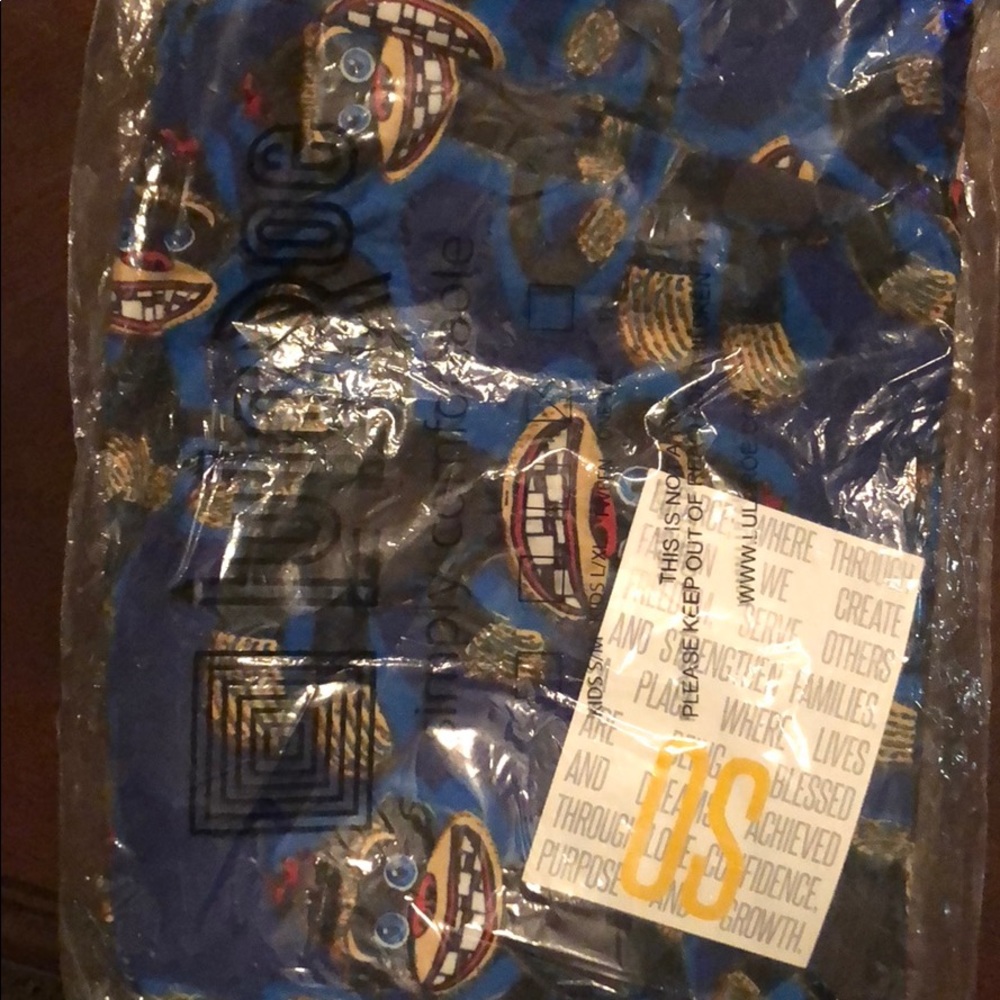 *RARE* Lularoe sock monkey leggings